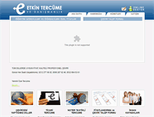 Tablet Screenshot of etkintercume.com